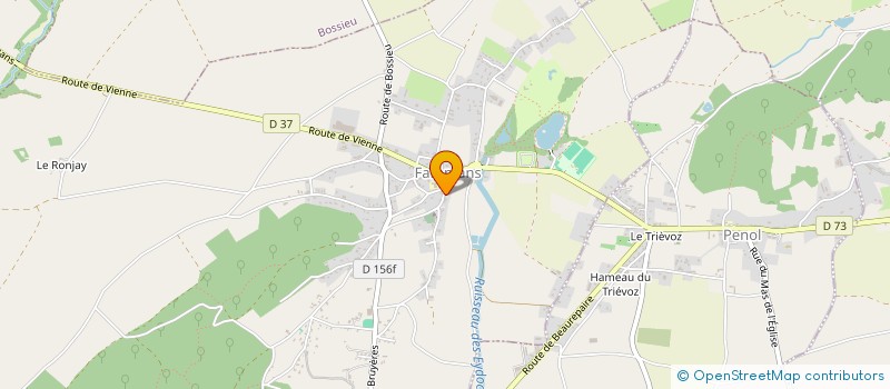 localisation de l'entreprise MAISON DE SANTE PLURIDISCIPLINAIRE DU BASSIN DE VIE DE FARAMANS  FARAMANS