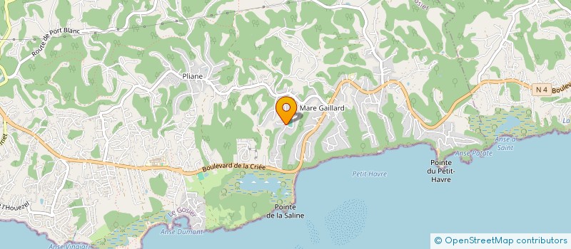 localisation de l'entreprise MAISON DE SANTE PLURIDISCIPLINAIRE DU GOSIER  LE GOSIER