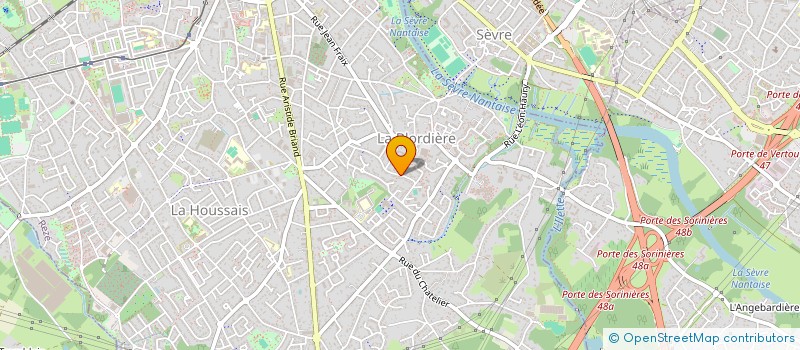 localisation de l'entreprise MAISON DE SANTE PLURIPROFESSIONNELLE BLODIERE  REZE