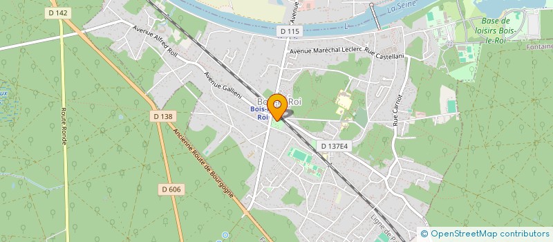 localisation de l'entreprise MAISON DE SANTE PLURIPROFESSIONNELLE DE BOIS-LE-ROI  BOIS LE ROI