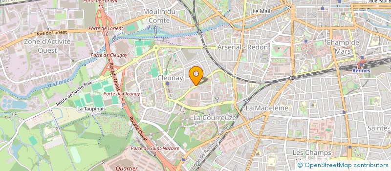 localisation de l'entreprise MAISON DE SANTE PLURIPROFESSIONNELLE DE CLEUNAY  RENNES