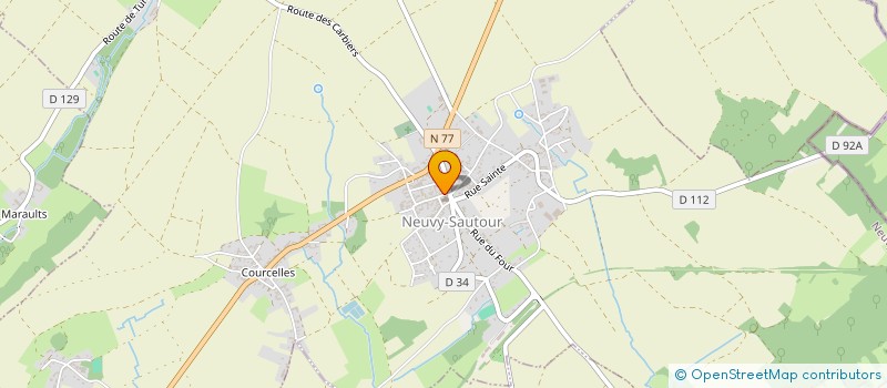 localisation de l'entreprise MAISON DE SANTE PLURIPROFESSIONNELLE DE L'ARMANCE  NEUVY-SAUTOUR