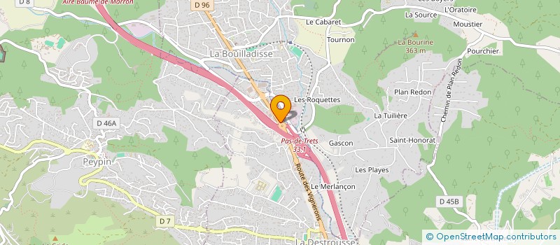 localisation de l'entreprise MAISON DE SANTE PLURIPROFESSIONNELLE DE L'ETOILE  LA DESTROUSSE