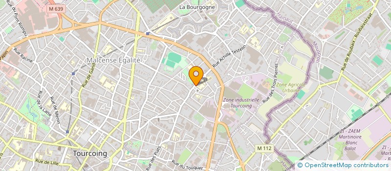 localisation de l'entreprise MAISON DE SANTE PLURIPROFESSIONNELLE DE LA CROIX ROUGE à TOURCOING