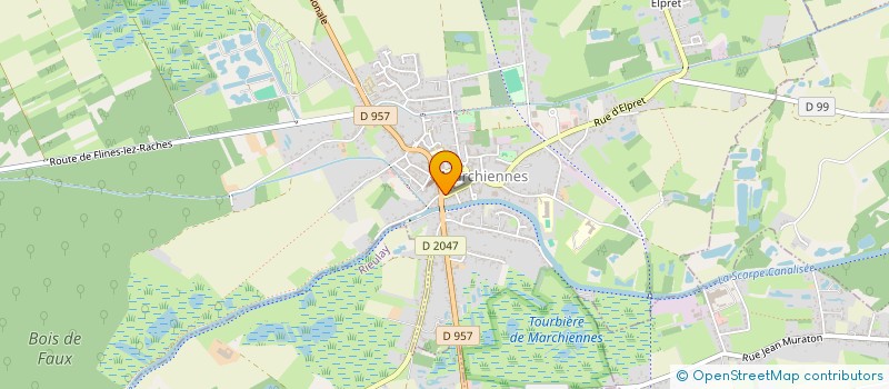 localisation de l'entreprise MAISON DE SANTE PLURIPROFESSIONNELLE DE MARCHIENNES  MARCHIENNES