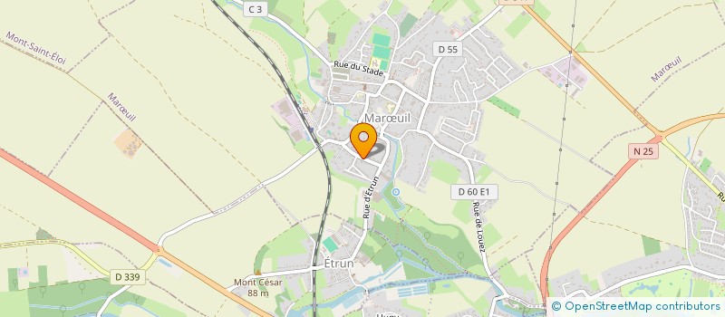 localisation de l'entreprise MAISON DE SANTE PLURIPROFESSIONNELLE DE MAROEUIL  MARUIL