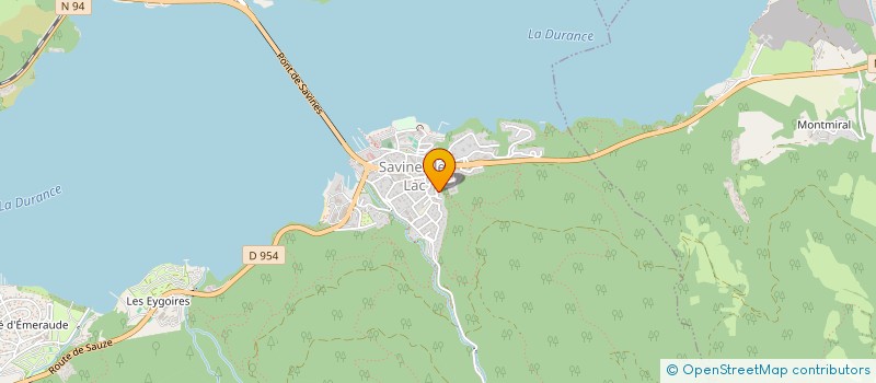 localisation de l'entreprise MAISON DE SANTE PLURIPROFESSIONNELLE DE SAVINES-LE-LAC  SAVINES-LE-LAC