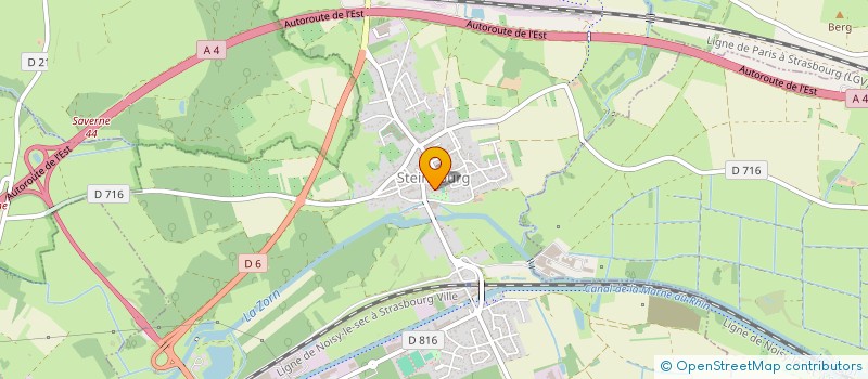 localisation de l'entreprise MAISON DE SANTE PLURIPROFESSIONNELLE DE STEINBOURG  STEINBOURG