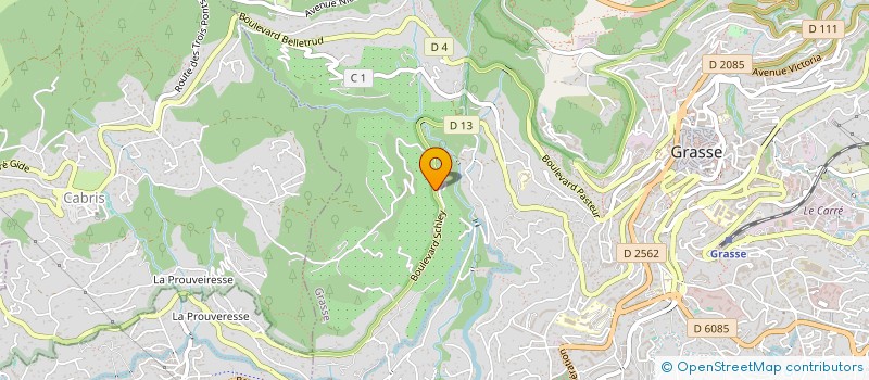 localisation de l'entreprise MAISON DE SANTE PLURIPROFESSIONNELLE DU PLAN DE GRASSE  GRASSE