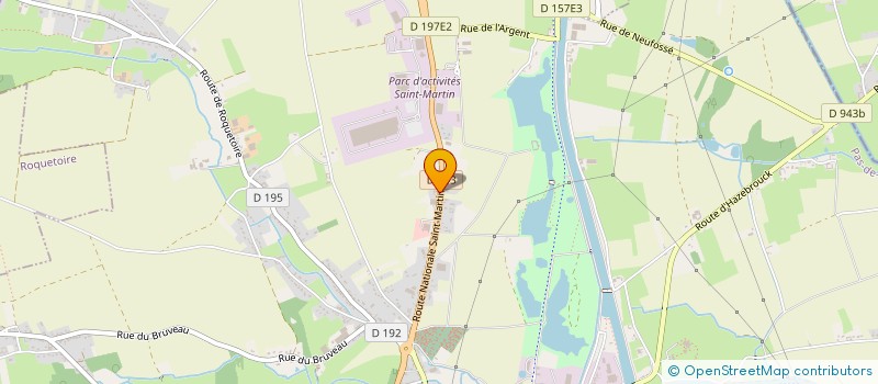 localisation de l'entreprise MAISON DE SANTE PLURIPROFESSIONNELLE LES BRUYERES  RACQUINGHEM