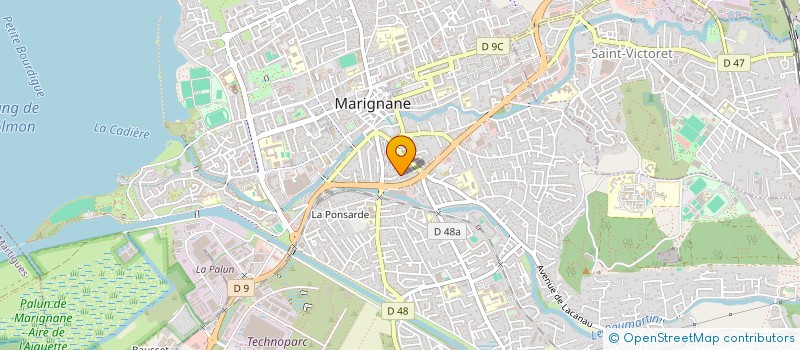 localisation de l'entreprise MAISON DE SANTE PLURIPROFESSIONNELLE MARIGNANE CENTRE VILLE / SAINTE ANNE à MARIGNANE
