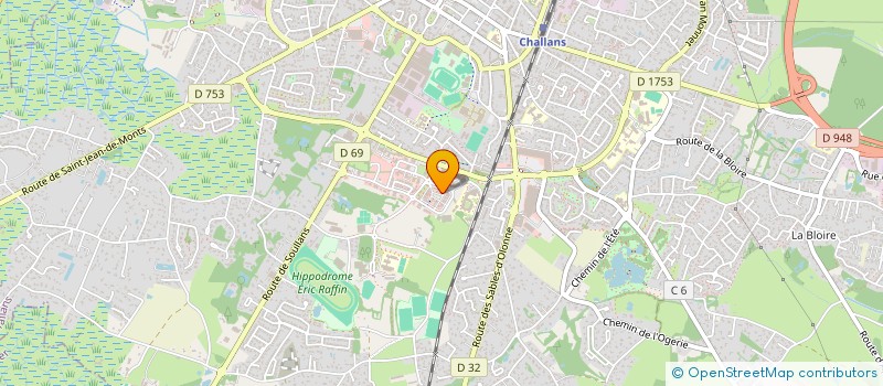 localisation de l'entreprise MAISON DE SANTE PLURIPROFESSIONNELLE MEDEO à CHALLANS