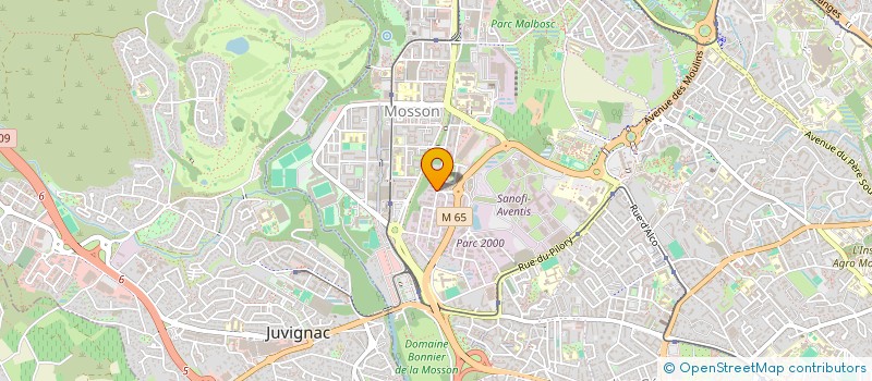 localisation de l'entreprise MAISON DE SANTE PLURIPROFESSIONNELLE MOSSON à MONTPELLIER