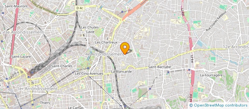 localisation de l'entreprise MAISON DE SANTE PLURIPROFESSIONNELLE SAINT-BRUNO  MARSEILLE