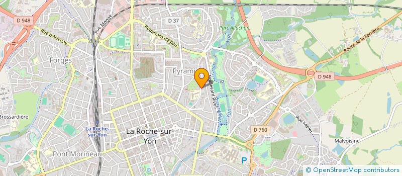 localisation de l'entreprise MAISON DE SANTE RAMON à LA ROCHE-SUR-YON