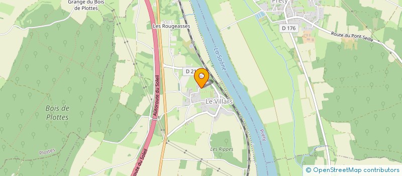 localisation de l'entreprise MAISON DE SANTE TOURNUS RIVES DE SAONE à TOURNUS