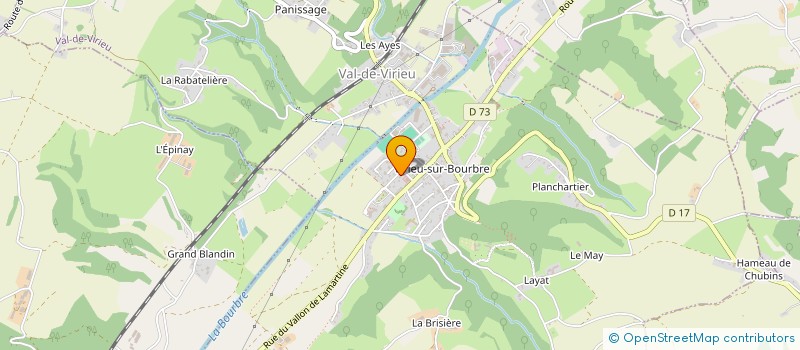 localisation de l'entreprise MAISON DE SANTE VAL DE VIRIEU à VAL-DE-VIRIEU