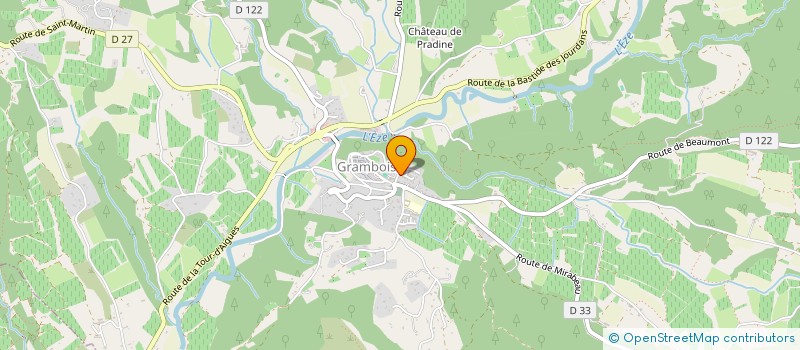 localisation de l'entreprise MAISON DE SOINS NATURELS  LA TOUR-D'AIGUES