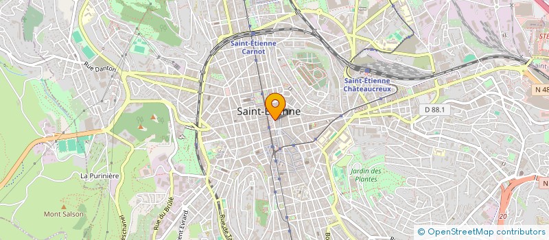 localisation de l'entreprise MAISON DE SOUBREY  SAINT-ETIENNE