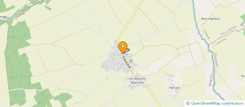 localisation de l'entreprise MAISON DE TILLOU  CHEF-BOUTONNE