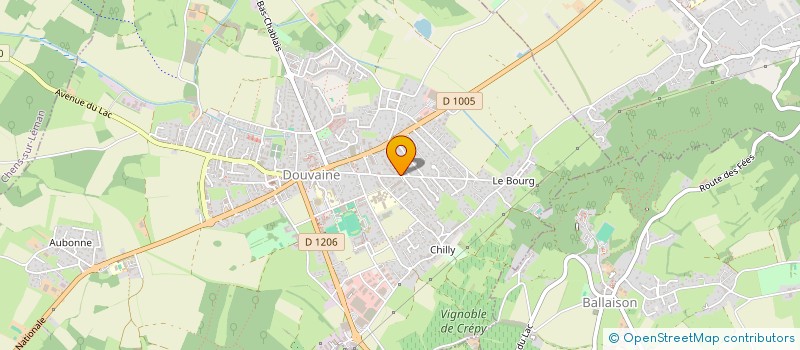 localisation de l'entreprise MAISON DE VESSONNEX  DOUVAINE