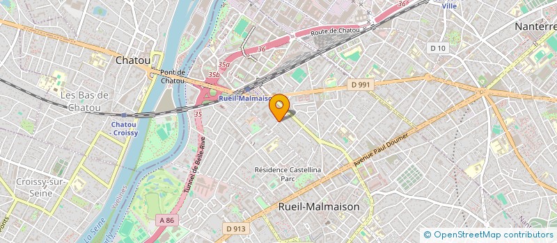 localisation de l'entreprise MAISON DE VIE à RUEIL-MALMAISON