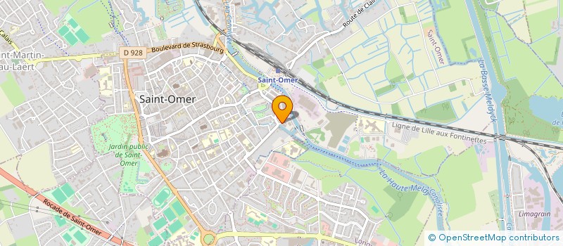 localisation de l'entreprise MAISON DEBARGE PLANTS à SAINT-OMER