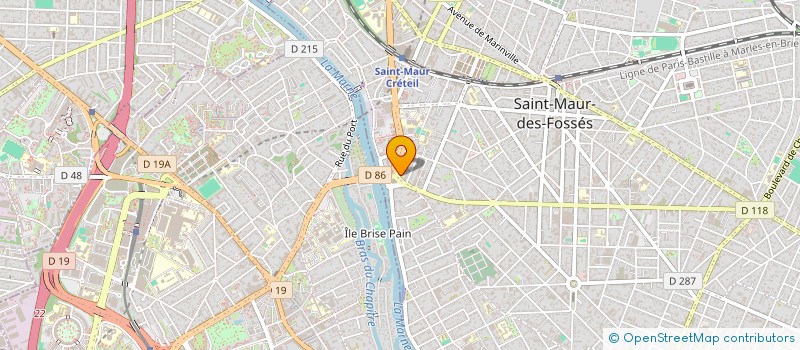 localisation de l'entreprise MAISON DEBELIOU à SAINT-MAUR-DES-FOSSES