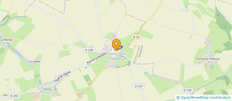 localisation de l'entreprise MAISON DEBERT  CESNY-LES-SOURCES