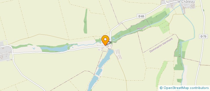 localisation de l'entreprise MAISON DEFFONTAINES  HERPONT