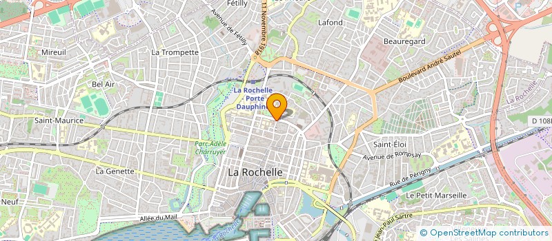 localisation de l'entreprise MAISON DEFRADE  LA ROCHELLE
