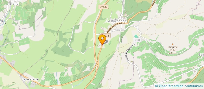 localisation de l'entreprise MAISON DELIA ET FRANCK LAMARGUE  LA ROCHEPOT