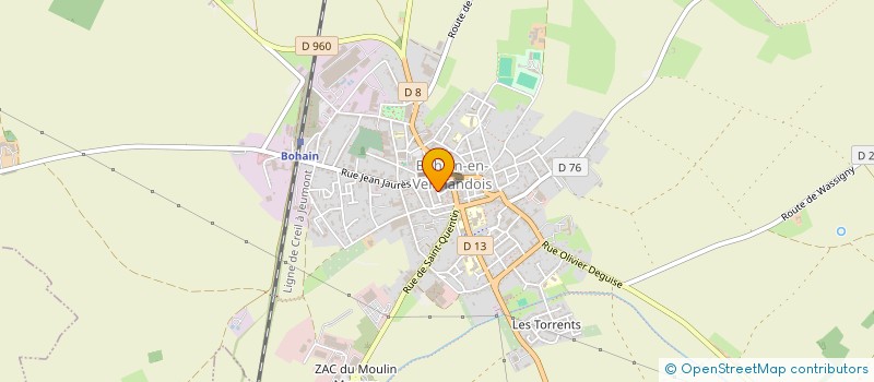 localisation de l'entreprise MAISON DELUIZ à BOHAIN-EN-VERMANDOIS