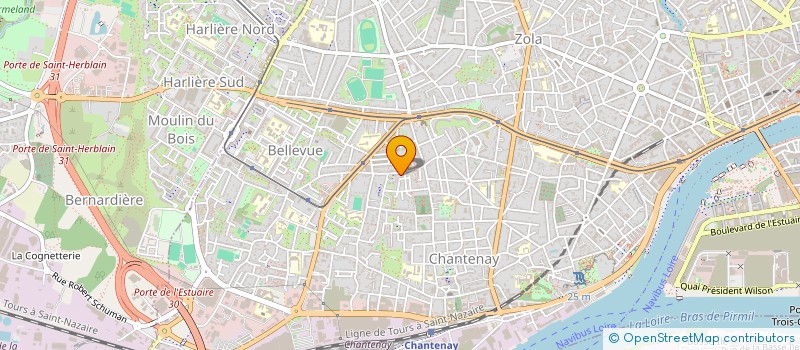 localisation de l'entreprise MAISON DEPARDIEU  NANTES