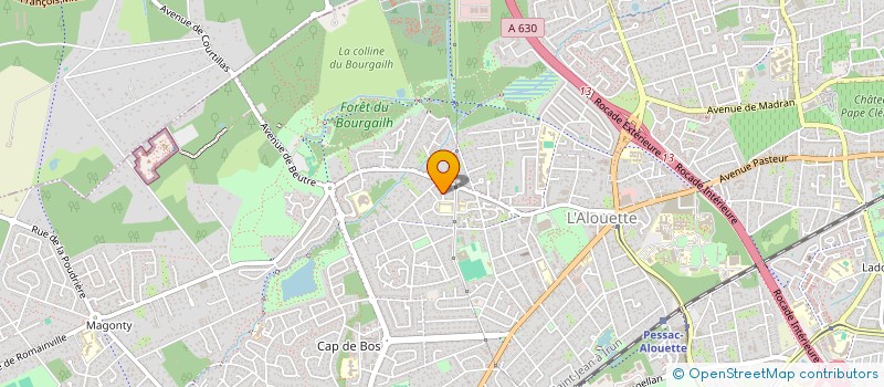 localisation de l'entreprise MAISON DERMOSOINS  PESSAC