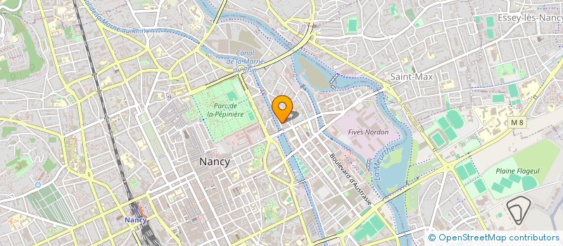 localisation de l'entreprise MAISON DEROBE à NANCY