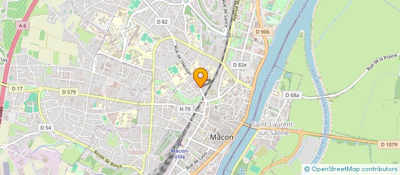 localisation de l'entreprise MAISON DES ADOLESCENTS DE SAONE ET LOIRE à MACON