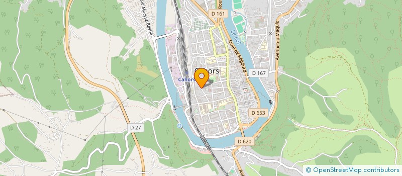 localisation de l'entreprise MAISON DES ADOS DU LOT à CAHORS