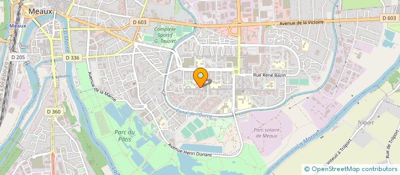 localisation de l'entreprise MAISON DES AMIS à MEAUX