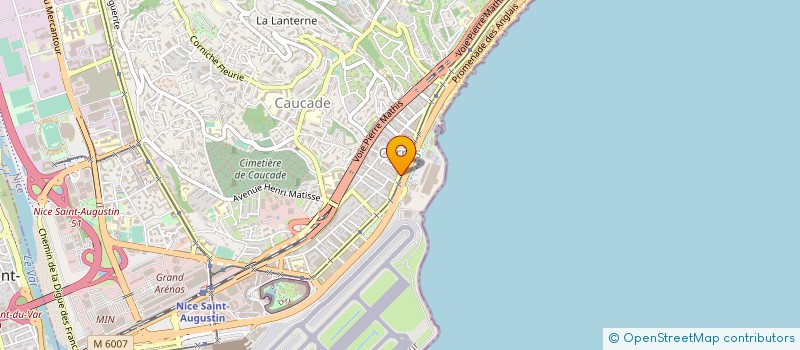 localisation de l'entreprise MAISON DES ARTISTES NICE - COTE D'AZUR à NICE