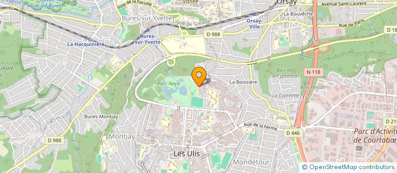localisation de l'entreprise MAISON DES ARTS DOUTA SECK à LES ULIS
