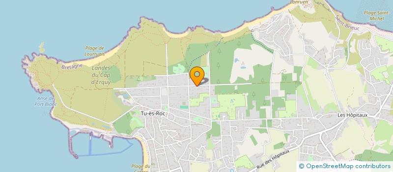 localisation de l'entreprise MAISON DES AS  ERQUY