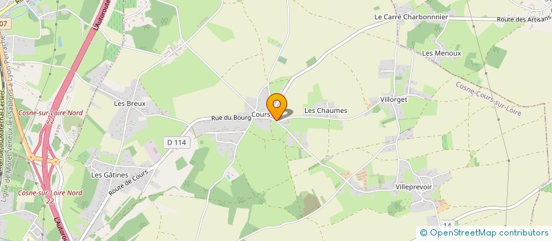 localisation de l'entreprise MAISON DES ASSISTANTES MATERNELLES LE JARDIN DES POUSSINS  SUILLY-LA-TOUR