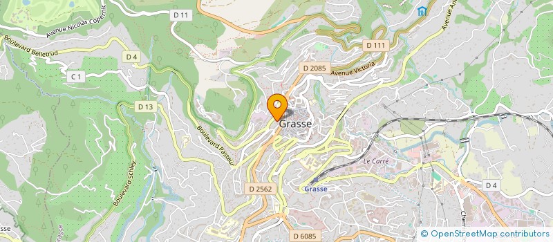 localisation de l'entreprise MAISON DES ASSOCIATIONS à GRASSE