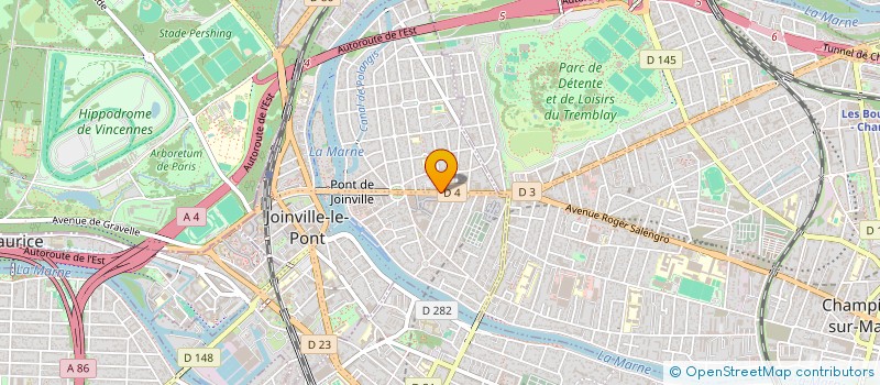 localisation de l'entreprise MAISON DES DELICES à JOINVILLE-LE-PONT
