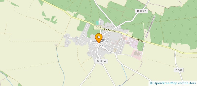 localisation de l'entreprise MAISON DES DELICES à FONTAINE-LA-GUYON