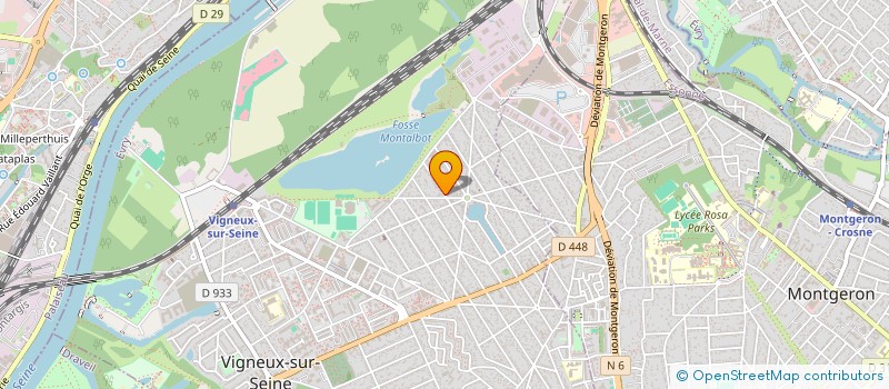 localisation de l'entreprise MAISON DES DELICES  VITRY-SUR-SEINE