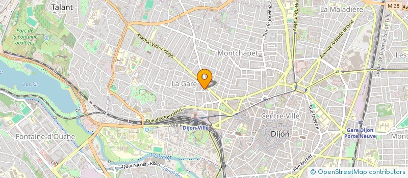 localisation de l'entreprise MAISON DES DELICES ET DES SAVEURS DE N.Y.S à DIJON
