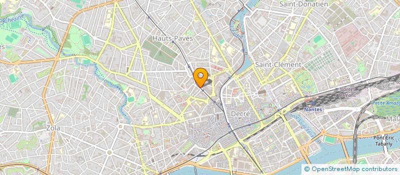 localisation de l'entreprise MAISON DES ECRITURES à NANTES