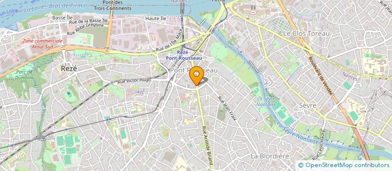 localisation de l'entreprise MAISON DES ECRITURES à REZE